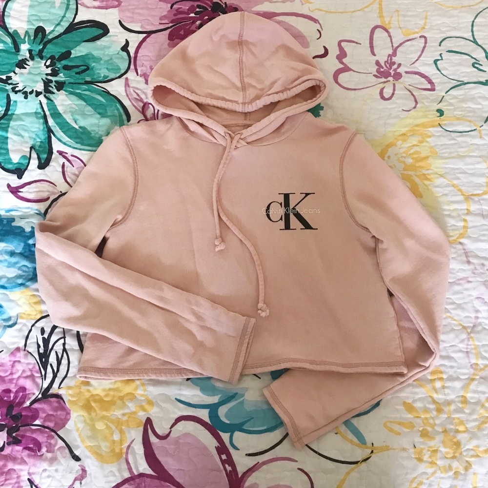 Calvin Klein Jeans Cropped Hoodie